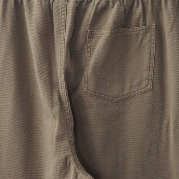 Chicos Design Pants Womens 16 Chicos 3 Steep Cotton Twill Slim Pullon Brown - Picture 3 of 6